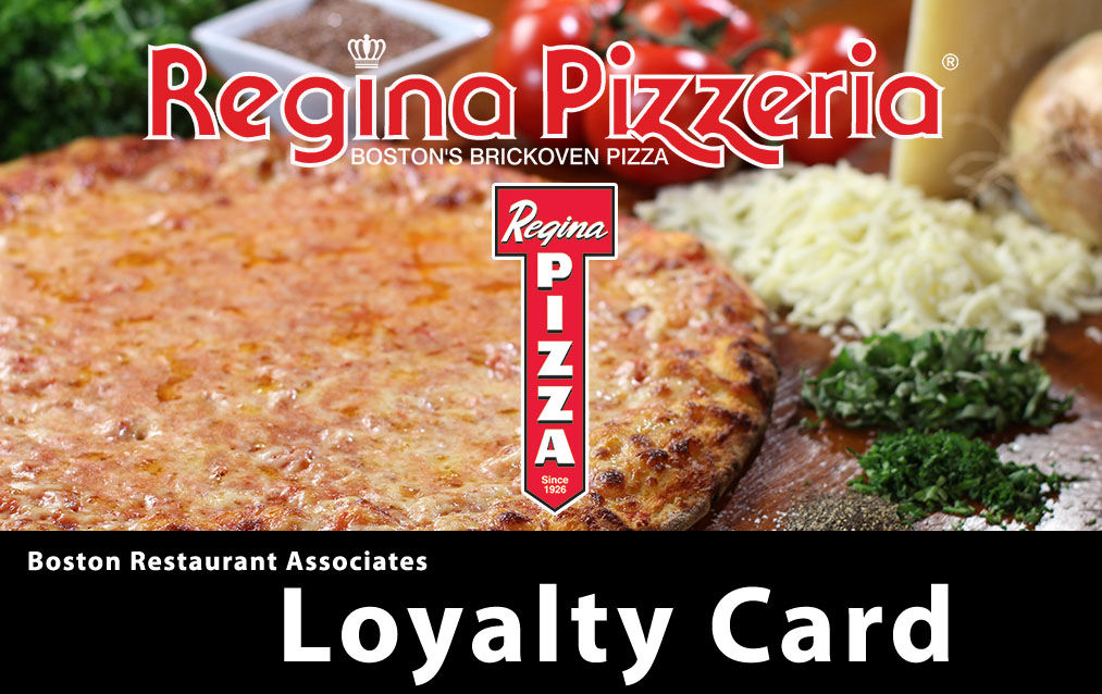 Regina Pizza Loyalty Card